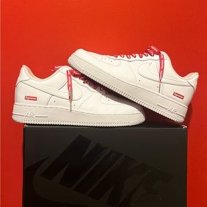 Supreme Air Force 1 Low | Slightly Used | Like New | $85.00 | Size 8